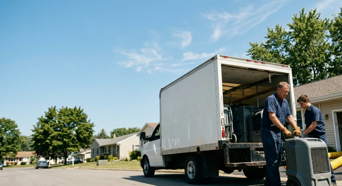 Water Damage Cleanup in Thornville, OH near me
